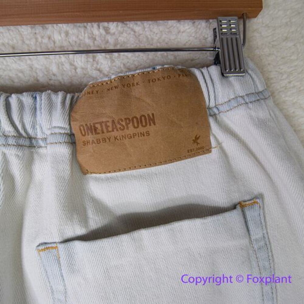 New! One‎ Teaspoon brando shabby kingpins boyfriend jean, size Small - Picture 11 of 14